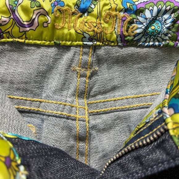 Miss Me Womens Blue Denim Geneva Wide Leg Jeans Size 31 - Picture 5 of 9